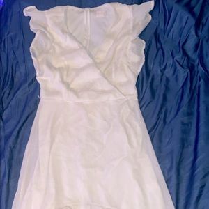 Altar’d State large pale yellow light sparkle dress